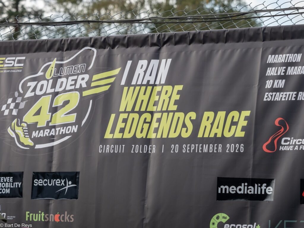 Zolder 42 op Circuit Zolder, 20 september 2026. Foto: Bart De Reys